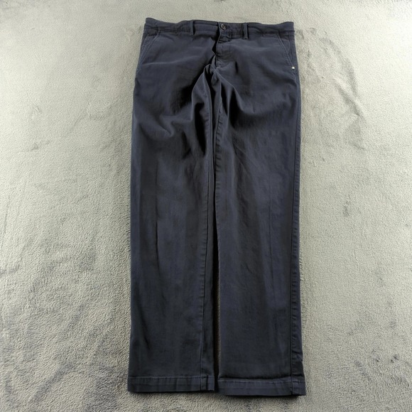 Boss Other - Boss Hugo Boss Pants Mens 34x32 Blue Chino Straight Work Business Preppy Cuffed
